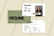 Clean Resume Presentation Template, a Presentation Template by Templeste (Thumbnail 3 of 3)