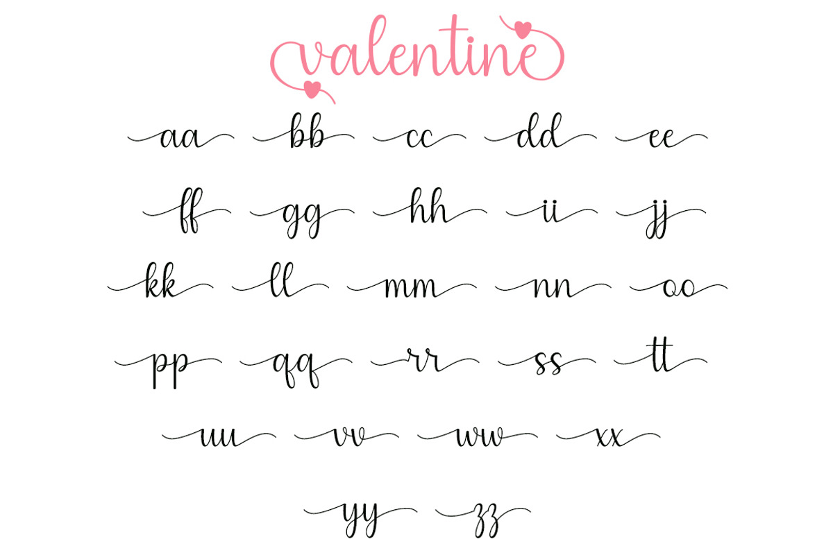 Valentine Script, a Handwritten Font by DN Creative (Photo 9 of 11)