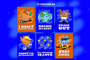 Suspicious Space: illustrations set, an Illustration by marmarina (Thumbnail 5 of 10)