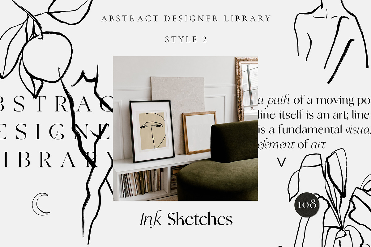 ABSTRACT DESIGN LIBRARY shapes, an Object Graphic by Lana Elanor (Photo 5 of 56)