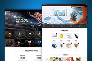 Whistle Sports Club WordPress Theme, a WordPress Template by ThemesRain (Thumbnail 3 of 3)