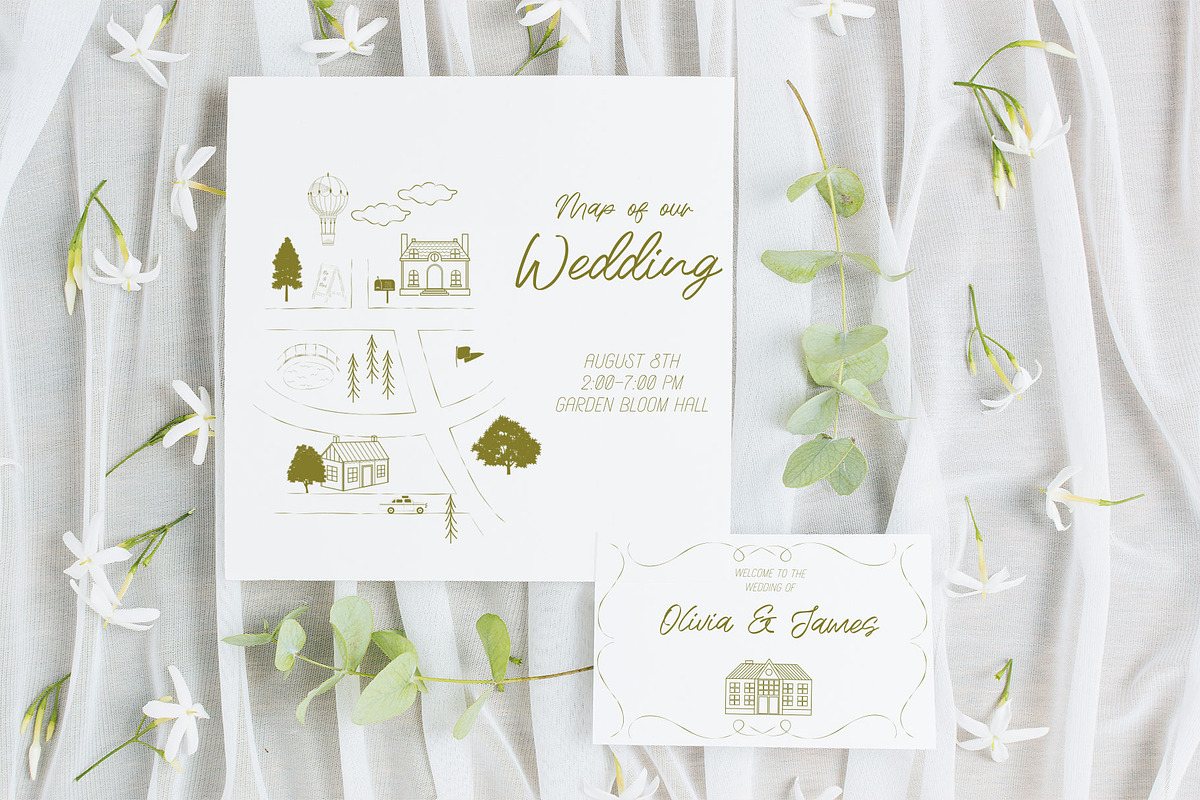 Romantic creator. Whimsical Wedding, a Decorative Illustration by Mio Buono (Photo 11 of 11)