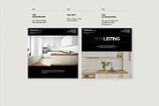 Real Estate Instagram Post Templates, a Social Media Template by Prapti Design (Thumbnail 4 of 10)