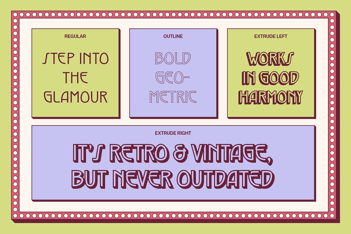 Jacelon 3D, a Sans Serif Font by Craft Supply Co. (Photo 2 of 8)