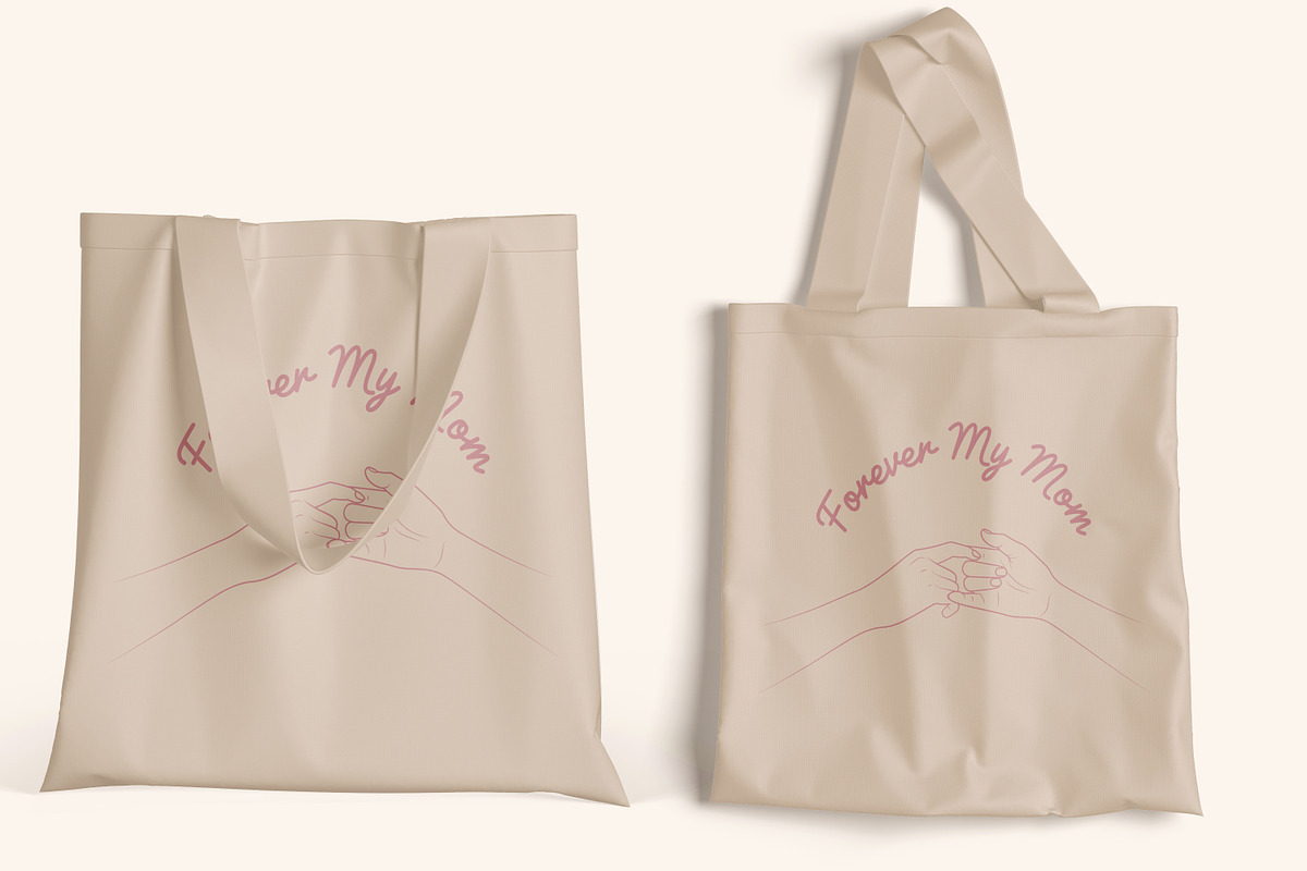 Forever My Mom T-Shirt Design svg, an Object Illustration by Ghagra (Photo 6 of 7)