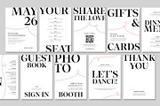 Wedding Signage Templates, a Stationery Template by BrandPacks (Thumbnail 3 of 5)