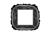Rustic Wood Slice Frame Bundle, an Illustration by yasushie (Thumbnail 23 of 31)