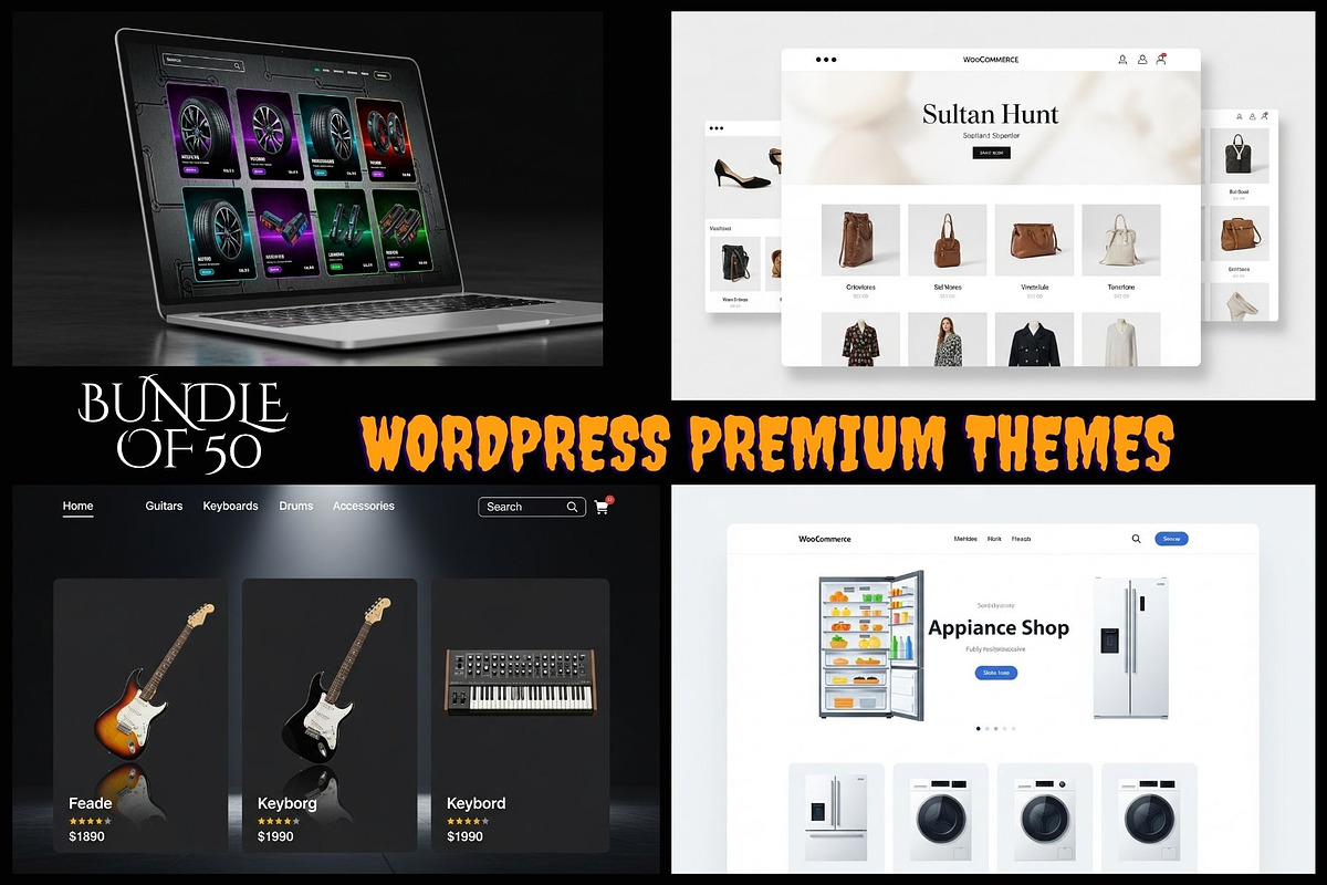 WordPress WooCommerce Themes 50+, a WordPress Template by Crox Studio | Digital (Photo 1 of 35)