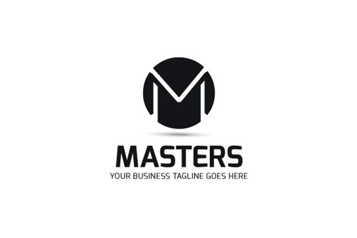 Masters Logo Template, a Branding & Logo Template by The Branding Fusion