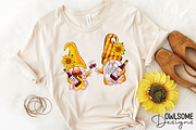 Sunflower Gnomes Wine Sublimation, a Graphic by Owlsome.Designs (Thumbnail 4 of 5)