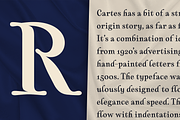Cartes, a Serif Font by insigne (Thumbnail 5 of 5)