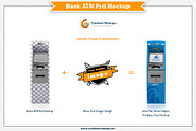 Bank ATM Psd Mockup, a Merchandise Mockup by Plus Media (Thumbnail 2 of 3)