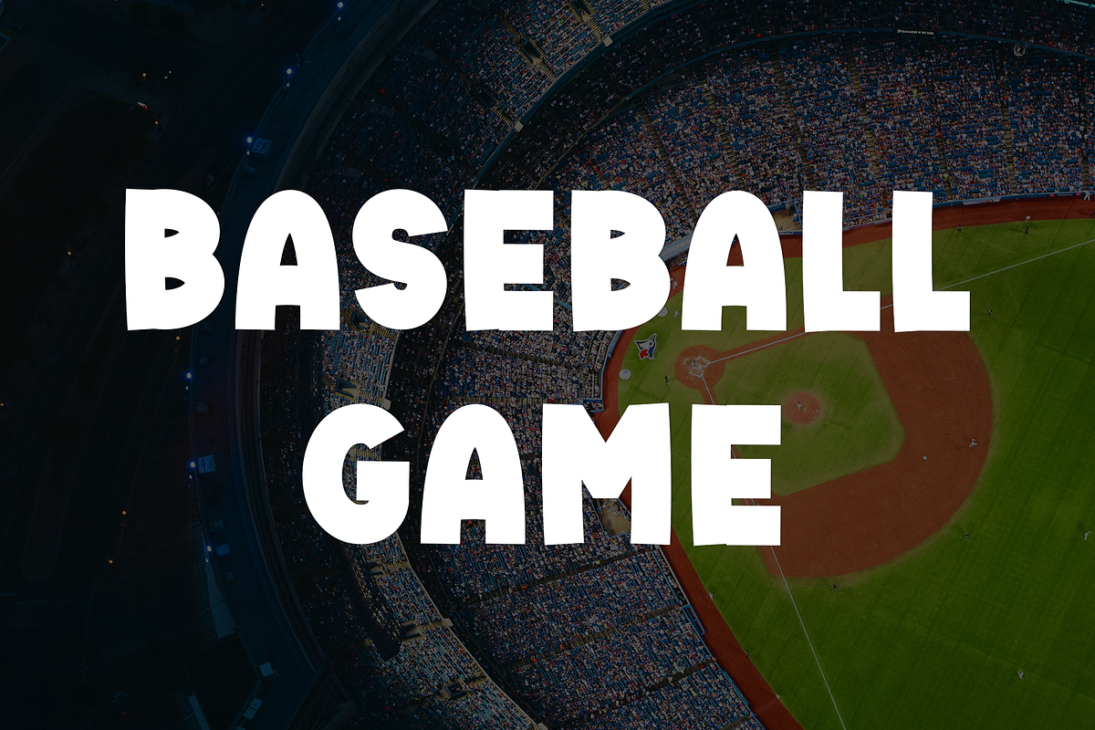Baseball, a Script Font by InermediaSTUDIO (Photo 7 of 8)