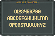 Biker typeface, a Symbol Font by VozzyStock (Thumbnail 2 of 7)