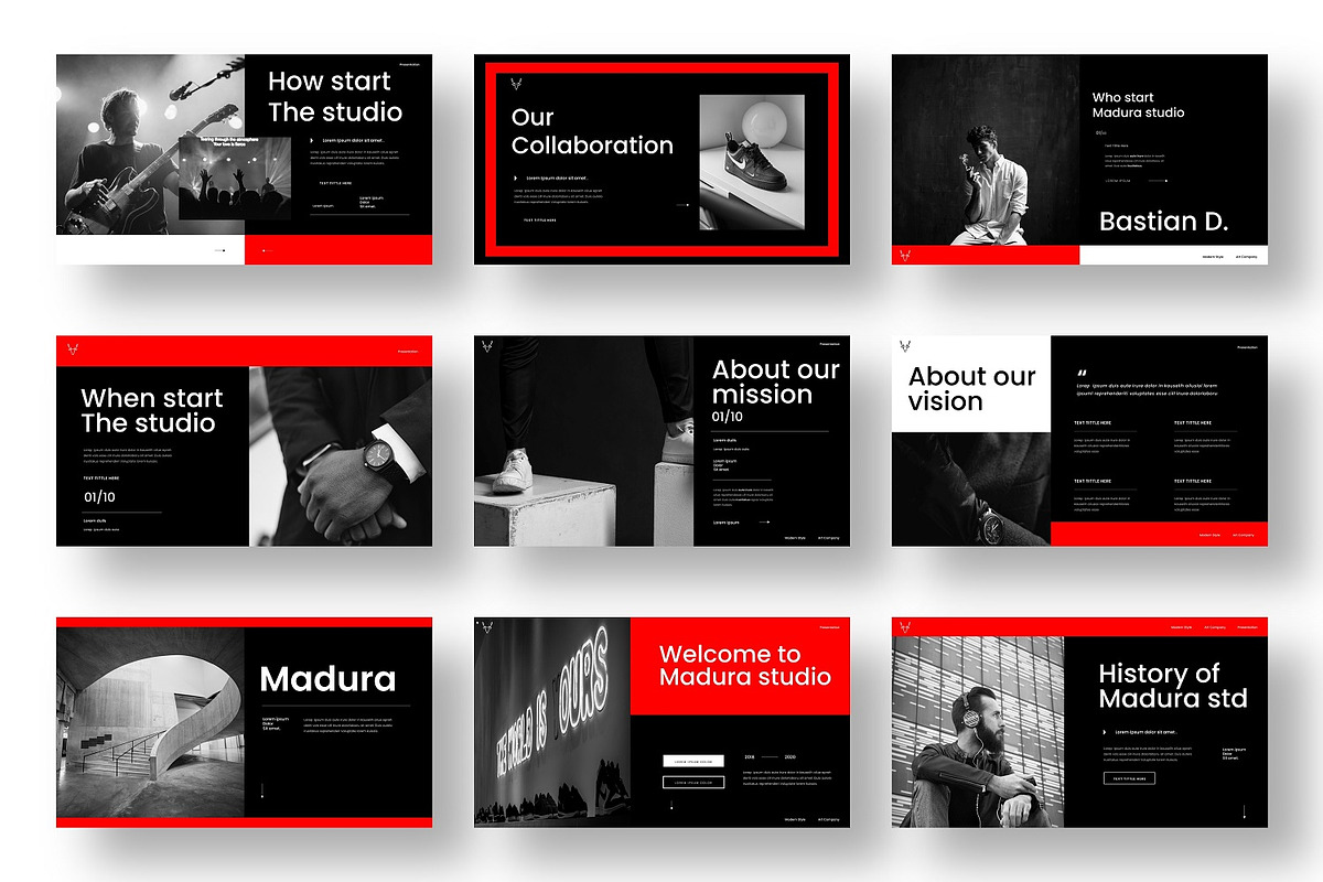 Madura - Business Google Slide, a Presentation Template by Dens Creative Studio (Photo 2 of 6)