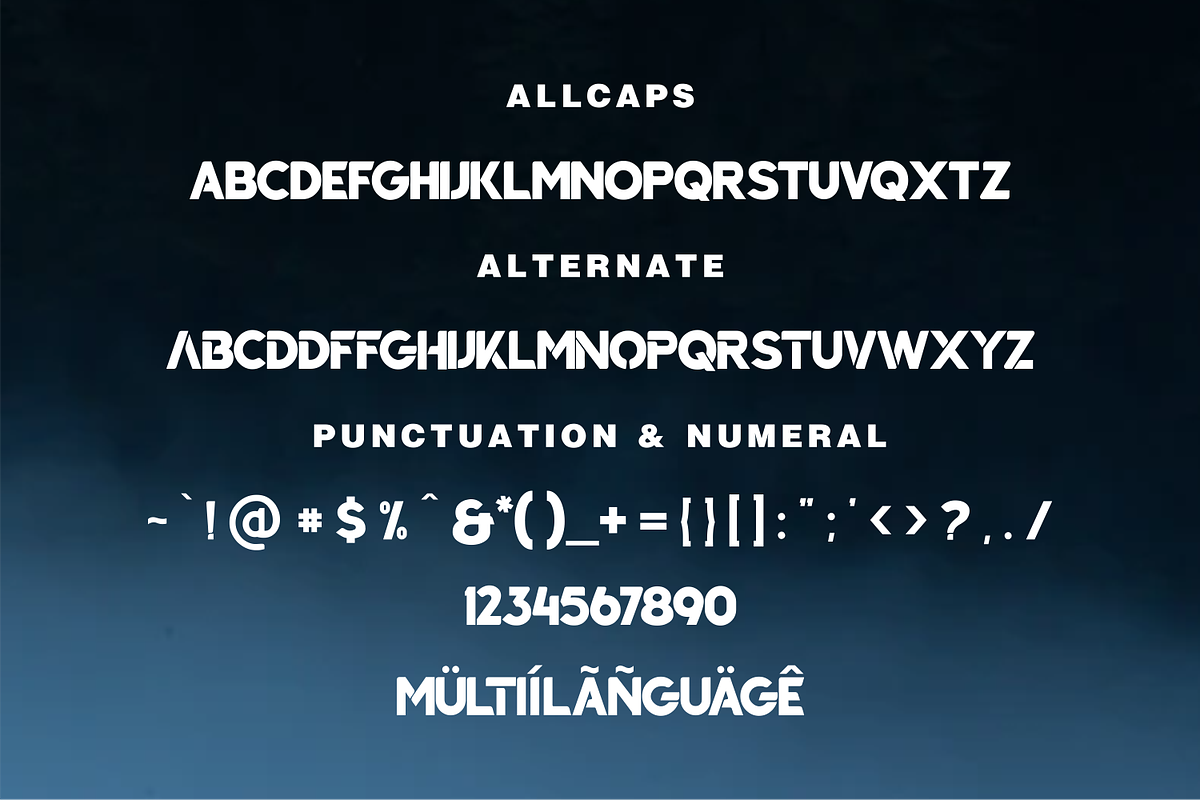 BLANTIC, a Sans Serif Font by zamjumps (Photo 9 of 10)