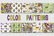 Mardi Gras Joyful Collection, a Decorative Illustration by Elinorka (Thumbnail 5 of 9)