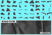 Textured Ripped Paper Pieces - PNGs, a Texture Graphic by Tim Gould Design (Thumbnail 3 of 5)