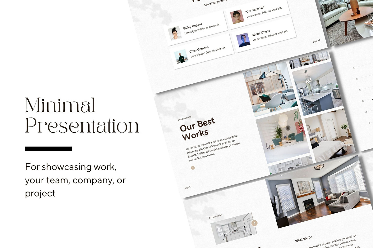 Minimal Interior Design Presentation, a Presentation Template by Palm Creatives (Photo 2 of 8)