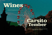 Carsito Tember Bold Retro Slab Serif, a Slab Serif Font by Maulana Creative (Thumbnail 2 of 7)