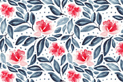 Red and indigo, a Pattern Graphic by Anya-D (Thumbnail 1 of 6)