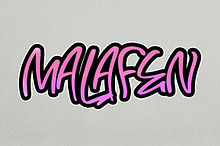 MALAFEN Graffiti Font