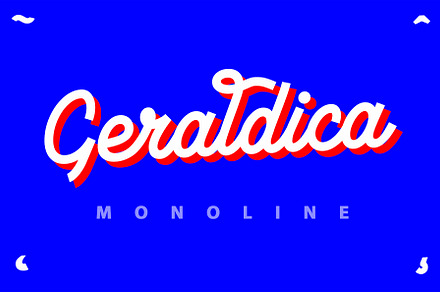 Sale! Geraldica monoline