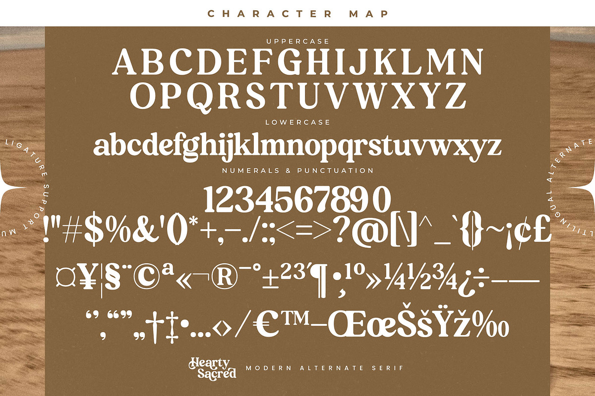 Hearty Sacred Modern Serif Font, a Serif Font by timelesstype.co (Photo 18 of 20)