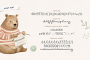 Forest house | Font duo, a Script Font by AngelinaKovel (Thumbnail 7 of 14)