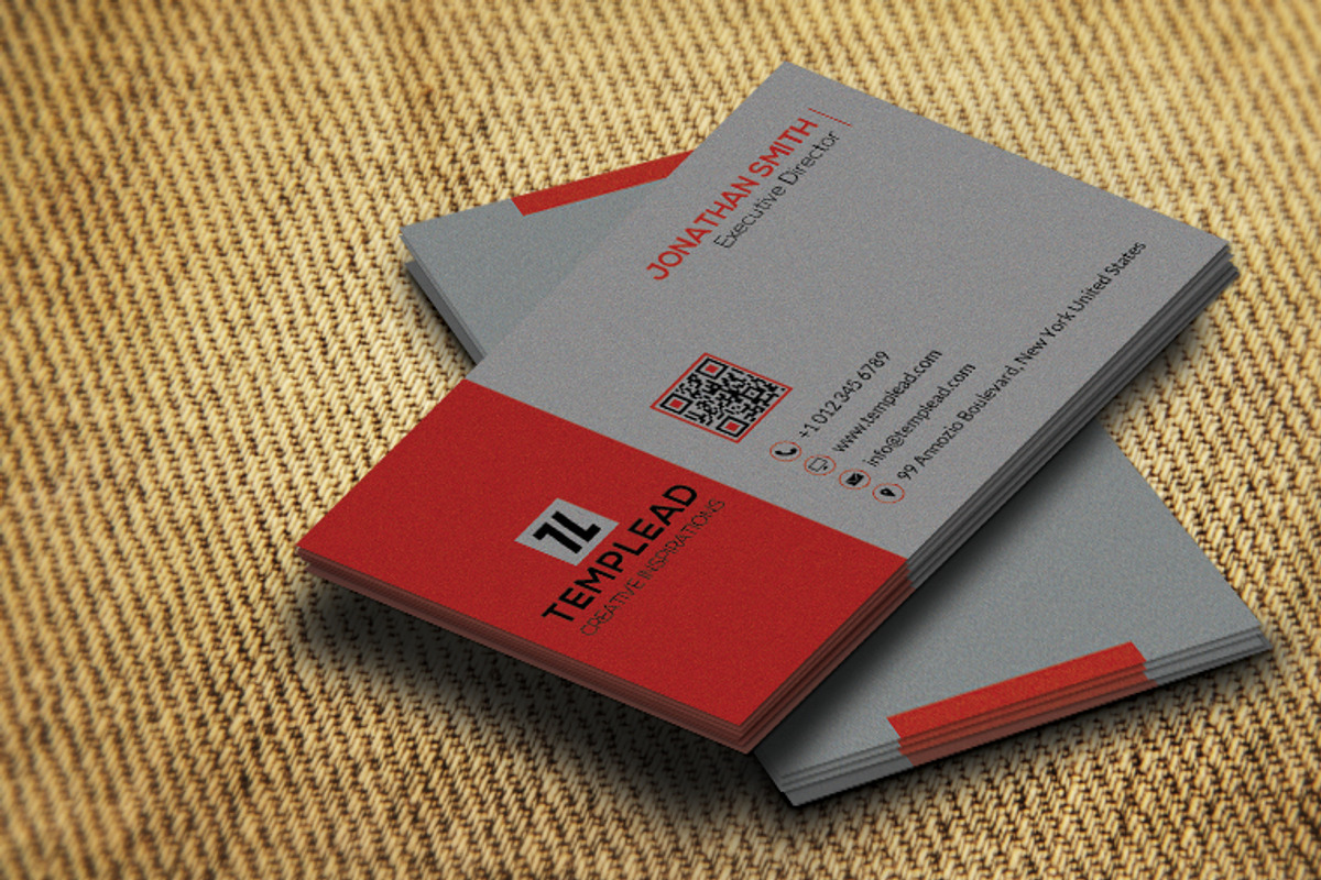 Corporate Business Card SE0219, a Card Template by annozio (Photo 1 of 3)