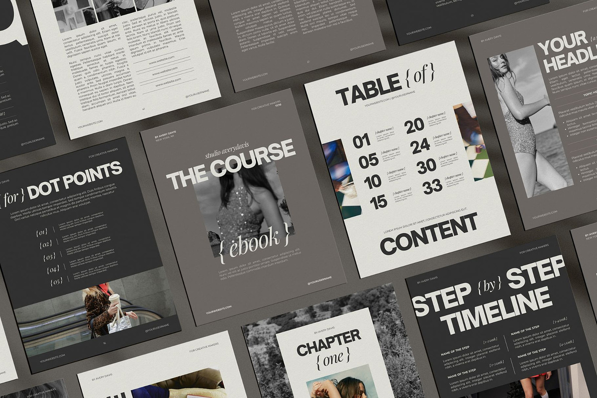 Coaching Workbook Canva Template, a Presentation Template by Amaré Creative (Photo 7 of 7)