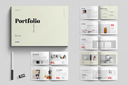 Portfolio Design Landscape Template, a Brochure Template by E-Type (Thumbnail 1 of 7)