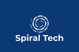 Spiral Tech Logo - Tech Logo