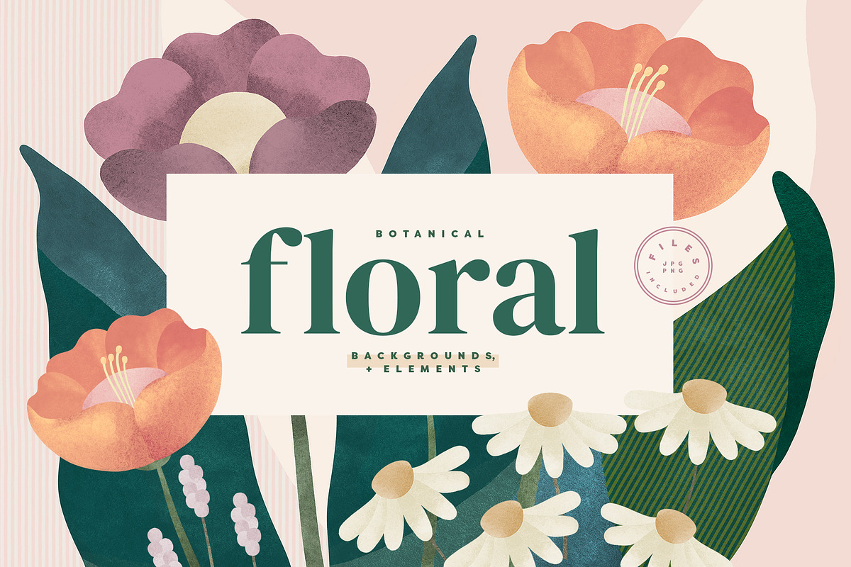 Painted Flowers and Compositions, an Object Graphic by Basia Stryjecka (Photo 1 of 19)