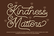 Excilente - Monoline Font, a Script Font by Arendxstudio (Thumbnail 2 of 7)