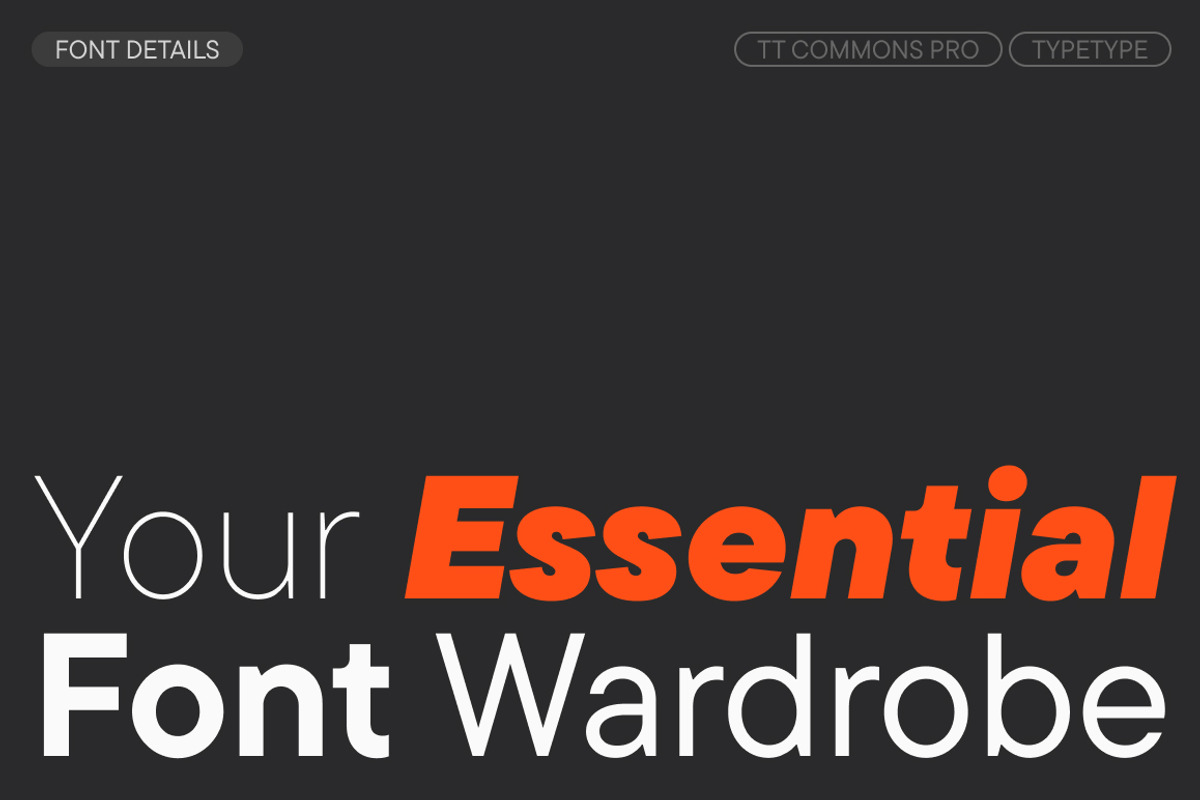 TT Commons Pro Basic, a Sans Serif Font by TypeType (Photo 3 of 15)