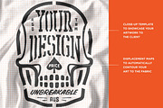Photoshop T-Shirt Templates, a Shirt Mockup by Price Foundry (Thumbnail 3 of 7)