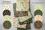 Watercolor tangerines, an Illustration by LiliaUdod (Thumbnail 5 of 7)
