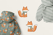 Winter fox, a Pattern Graphic by Olena Kuznietsova (Thumbnail 9 of 10)