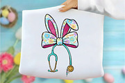 Easter Nurse Coquette Png, an Illustration by Designking (Thumbnail 3 of 6)