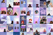 Mystical Instagram Astrology Canva, a Social Media Template by Story Native (Thumbnail 2 of 11)