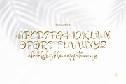 Halone - Calligraphy Font Script, a Script Font by haniefart (Thumbnail 4 of 10)