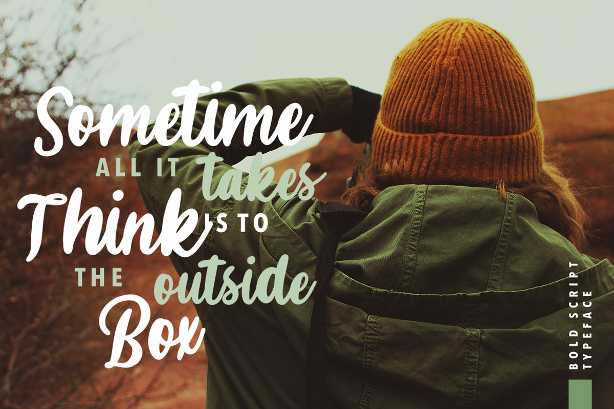 Hanastly Bold Business Font preview 4