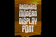 Aroghans Font, a Sans Serif Font by albert_kalingga (Thumbnail 3 of 5)
