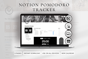Notion Pomodoro Tracker Template, a Templates & Theme by BRANDcontent (Thumbnail 1 of 6)