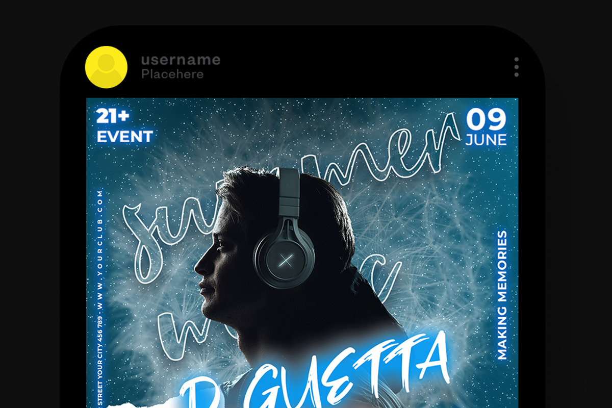 Summer Music Fest flyer, a Flyer Template by kamalrawat_gd (Photo 2 of 2)