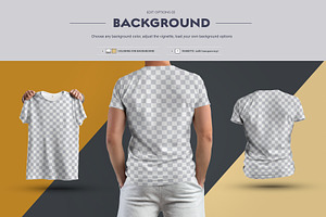 24 MockUps Man T-Shirt