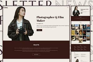 Luna – Photography Portfolio HTML
