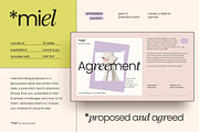 MIEL / Brand Proposal, a Presentation Template by Eviory (Thumbnail 2 of 9)