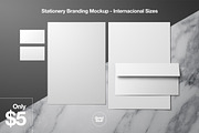 Stationery Branding Mockup - A4, a Packaging Mockup by Good Stuff (Thumbnail 1 of 6)